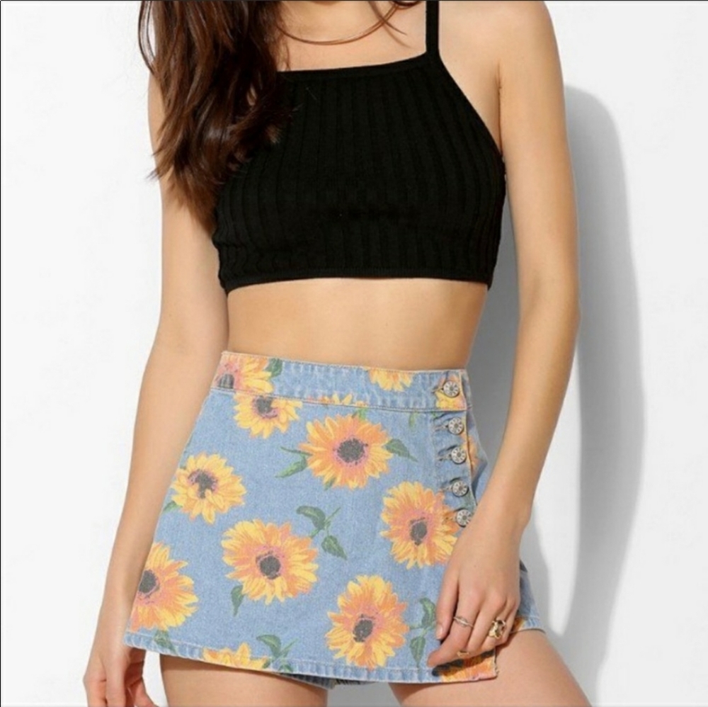Urban Outfitters  Sunflower skirt